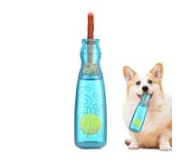 Squeaky Bottle Dogs Toy - 10-Inch Chew Bottle with Built-In Tennis Ball for Interactive Fun, Noise Stimulation with Chewing Comfort, Dog Toys for Puppies Chewers Boredom Relief Exercise Accompany =