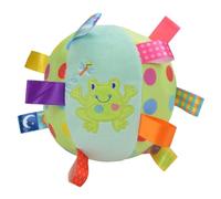 Squeaky Dog Ball 5.91 pulgadas de felpa suave juguetes interactivos para perros juguetes chirriantes de alta elasticidad con correas bola rodante activa resistente a las mordeduras para cachorros per