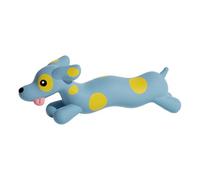 Squeaky Dog Toy - 5 x 8 x 21 cm Soft Puppy Shape, Cute Washable Fetching Teething Chew, Natural Latex Training Sounder | Interactive Boredom Relief Plaything Medium Large Breeds Home Outdoor Activity