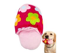 Squeaky Dog Toy - PP, Puppy Chew Toy, Slipper Dog Toys | Soft Stuffing Design, Built Squeak Sound Feature, Calming Play Support System, Dogs Calming Toys For Home, Indoor, Outdoor, Training, Exercise