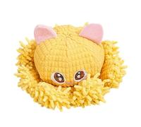 Squeaky Dog Toys - Cute Cartoon Teething Doll, Wear-Resistant, Talking Mop Plush Pet Toys, CPlush Squeak Toy | For Small Medium Breed Keep Them Busy Teeth Cleaning Puppy Cognitive Training