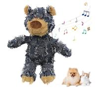 Squeaky Dog Toys for Heavy Chewers - Dog Companion for Heavy Chewers, Squeaky Plush Interactive Dog Toys, Indestructible Robust Bear Dog Toy, Soft Puppy Chew Bear Toys for Small, Medium Dog, Puppy