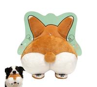 Squeaky Dog Toys Interactive Chew Play Set - Puppy Toy Collection for Small Medium Dogs | Soft Plush Fabric with Built In Squeaker Sound, Indoor Fetch Tug Activity Toys for Boredom 5.90X5.51X1.96 in