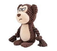Squeaky Dog Toys | Interactive Squeaky Fun Animal Chew Rope,Dog Plush Toys | for Reduce Boredom Family Time Friends Gathering Travel Beach Park Yard Home Garden Indoor