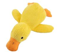 Squeaky Dog Toys - Pato Dog Toy, Squeaky Interactive Soft Comfort Teething Supplies, Newly Upgraded 2025 Interactive Plush Duck Toy, Dogs Toys for Travel, Beach, Pool, Park, Yard, Bedroom, Garden