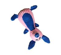 Squeaky Dog Toys, Plush Bite Chew Toy, Dog Chew Toy, Puppy Squeaky Toy, Animal Shaped Dog Toys with Squeaky Sound Plush Bite Chew Toy for Dogs, Squeaky Indoor Dog Toy for Puppies, Pet Teething Relief