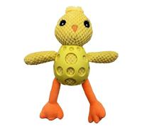 Squeaky Dog Toys, Plush Chick Chew Toy, Indestructible Chewing Animal, Sturdy Teething Toy, Soft Non Toxic Material, Featuring a Built-In Sounding Device, 11.81x10.24x3.54in