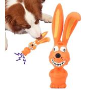 Squeaky Latex Dog Toys - Squeaky Toys for Pet | Long Ears Animal Shape Squeak Toys for Dogs - Dog Chew Toys Puppy Teething Chew Toys for Boredom Relief