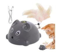 Squeaky Mice Cat Toys, Recargable Moving Cat Toy, Automatic Cat Toys For Kittens, Interactive Mice Cat Toy, Moving Squeaky Cat Toy, Automatic Turning Cat Toy, Recargable Mice Toy, Indoor Cat