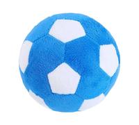 Squeaky Pet Ball, Multi-Use Dog Toy, Soft Plush with Chew Resistant Feature, Interactive Soccer Toy for Indoor Outdoor, Plush Ball with Engaging Design, Play Accessory for Aggressive Chewer Teething
