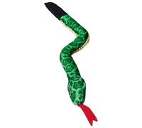 Squeaky Snake Dog Toy - Lovely Plush Snake Design Squeaky Dog Toys for Aggressive Chewers - Bite-Resistant Sounding Paper Animals Chew Toy for Large and Small Dog - Snake Plush Dog Toy