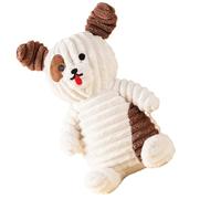 Squeaky Stuffed Animal Dog Toys, Sturdy Plush Chew Toy, Soft & Bite-Resistant, Built-in Squeaker for interactive Play, Teeth Cleaning Design, ideal para puppies pequeños y medianos perros