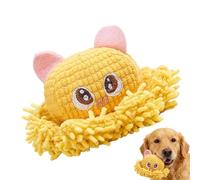 Squeaky Toys for Dogs - Cute Cartoon Teething Doll - Plush Squeak Toy | for Small Medium Breed Keep Them Busy Teeth Cleaning Puppy Cognitive Training