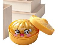 Squeeze Bun Toy - PP Thermoplastic Rubber 9,5x7cm | Fidget Toy, Soft Cute Colorful Bun Dough | Kids Adult Squeeze Dough Toys for Party Favors Easter Basket Stuffers Classroom Home Office