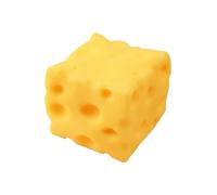 Squeeze Cheese Toy, Soft Elastic Feature, Large Funny Novelty, Toy with Soft Build, Sensory Silicone Cheese, Gadget with Creative Style, Stress Relief for Kids and Adults