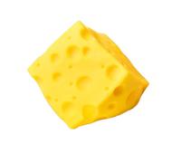 Squeeze Cheese Toy, Soft Large Funny Novelty Leisure Games, 4,72 pulgadas Stress Ball with Gentle Grip, Flexible Texture with Easy Hold, Play Toys for Kids Adults Family Friends Youth Teens Offices