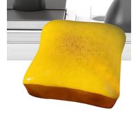 Squeeze Fidget Toy - Elastic Ultra Soft, Toast Shape with Party, Sensory Prank, Pinch Accessory, Sensory Toy, Fun Gadget for Kid Boys Girls Teens Women Men Kindergarten Classroom Birthday Christmas