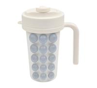 Squeeze Ice Maker Cup, 18.7x7cm Flexible Silicone and Stainless Steel Mold with Straw for Quick Freezing, Refreshing Drinks, Summer Beverages