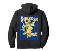 Squeeze Me Lemon Quote Cute Citrus Fruit Juego de Palabras de Verano Sudadera con Capucha
