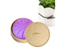 Squeeze Meat Bun Gyoza Toy - Productos para Aliviar El Estrés De Baja Resiliencia con Vaporizador | Juguete Masticable Y Exprimible Squishy Feel | Juguete Antiestrés Time Presente (tamaño Grande