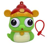 Squeeze out Eyes Toy Funny Eyeball Burst Toy Squeezy Animal Doll with Pop out Eyes for Office Party Favors Birthday Gifts Classroom Rewards Made of Premium Silicone Material (Verde)