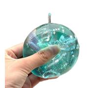Squeeze Stress Ball, Glitter Fruit Toy, Translucent Pinch Dough with Smart Style, Fidget Gear for Daily Calm, Zen Mate, Squeeze Stress Ball for Kids Adults Students Work Travel Outdoor Play Relaxation