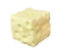 Squeeze Stress Toy, Cheese Sensory Game, Soft Realistic with Slow Rising, Novelty Design with Sturdy Foam, Home Accessory, Relaxation Tool for Adults Kids Entertainment Home Travel Use