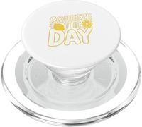 Squeeze The Day Funny Lemon PopSockets PopGrip para MagSafe