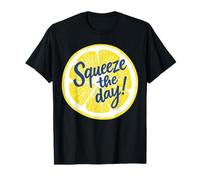 Squeeze The Day Lemon Citrus - Divertido gráfico de Vacaciones de Verano Camiseta