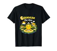 Squeeze The Day Lemon Yoga Cottagecore Plant Parent Camiseta