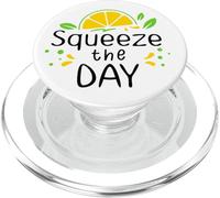 Squeeze The Day Sign,Lemon Decor When Life Gives You Lemons PopSockets PopGrip para MagSafe
