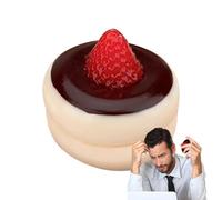 Squeeze Toy Cake - Soft Squishy Stress Relief Toy, Pinchable Soufflé Fidget Artifact with Sensory Soft Texture, Sturdy Kids Adults Play Tool, Ideal for Relaxation Focus Fun