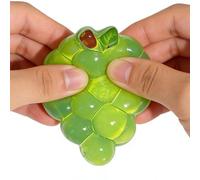 Squeeze Toy Grape Shape - Thermoplastic Rubber 8.5x7cm | Soft Realistic Calming Pocket Size Stress Relief Toy | Relaxing Fidget Toys For Kids Adults Travel Home Office Use