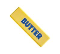 Squeeze Toy - Slow Rebound Soft Dessert, Butter Shape Squeeze Food Toy with Realistic Texture, Sturdy Elastic Silicone Shell, Ideal for Students Adults Classroom Home Workplace Desks