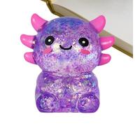 Squeeze Toys, Cute Glitter Slow Rising Salamander Fidget for Stress Relief Relaxation Kids Teens Adults, Soft Squishy Durable Design Sensory , Fidget for Office Classroom Study Home