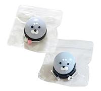 Squeeze Toys - Cute Small Seal Desk Accessories, 2 piezas Animal Pocket Fidget with Kneading Texture, Soft Sensory Silicone, Calming Pressure Relief, Men Women Kids Home Office School