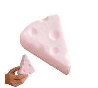 Squeeze Toys, Cute Soft Cheese Sensory Games Food Finger Fidget Stress Toy, Fun Calming Toy For Adults Kids Teens, Portable Relaxing Game For Classroom Home Office Travel Work Study Party Holiday