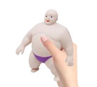 Squeeze Toys - Fat Character Design Dough Enrichment Stress Relief Toy | Stretchy Soft Fidget Toy Set | Fun Sensory Anti Stress Squeeze Toys For Kids Adults Teens Family Classroom Work Travel
