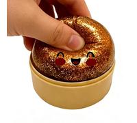 Squeeze Toys, Glitter Cute, 3,35 x 2,36 pulgadas Soft Dough Ball with Fidget Texture, Stress Relief for Teens Kids Women Men Adults Birthday Classroom Prizes Goodie Bag Fillers Boys Girls Stuffers