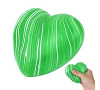 Squeeze Toys, Sensory Heart Tools, 2.76x2.76x1.18 Inches Stress Reliever with Soft Texture, Relaxation Doll with Slow Rebound, Office Accessory, Fun Toy Accessories for Classroom, Travels, and Youth