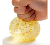 Squeeze Toys | Small Slow Rising Desk Accessories | Glitter Squeeze Ball Stress Toys | For Adults Men Women Kids Classroom Home Office Travel Exercise Party Holiday