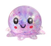 Squeeze Toys - Soft Relief Octopus Sensory Game, Funny Pocket Stress Balls with Vibrant Neon Colors, Hand Strengthening Squeezable Texture, Ideal for Silent Fidgeting During Workplace Meetings
