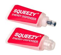 Squeezy Energy Dispenser Soft Flask 150 ml (Duo Pack) - Botella flexible y plegable para geles energéticos y geles líquidos, ideal para deportes de resistencia