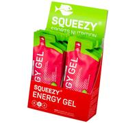 Squeezy Energy Gel, Sabor Limón - Paquete de 12 x 33 gr - Total: 396 gr