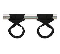 SquEqu Paquete de 2 correas de muñeca de levantamiento con soporte acolchado, correa de levantamiento de pesas, muñequeras para levantamiento de pesas, gimnasio, peso muerto, pesas, levantamiento de