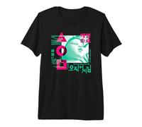 Squid Game Young Hee Overlay Camiseta Premium