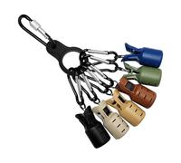 Squid Hook Protector Case, Squid Hooks Protection Caps Fishing Tackle, 1,77 x 0,79 pulgadas High Strength Lure Bait Safety Cover, Compact Anti Scratch Fish Tools for Adults & Beginners