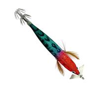 Squid Jig High Brightness Glow - Tackle with Strong Hooks Fishing Lure | Cebo de agua salada con ganchos de paraguas de doble capa, acción de natación realista para pesca nocturna y pulpo