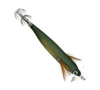 Squid Jig High Brightness Glow - Tackle with Strong Hooks Fishing Lure | | Saltwater Bait with Double Layer Umbrella Hooks Realistic Swimming Action for Night Cuttlefish and Octopus Catch