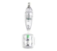 Squid Jigs - Saltwater Glow Lure, LED Fishing Bait, Umbrella Shaped Underwater Attractor Featuring Bright Illumination | Deep Water Predator Targeting Accessory For Sea Shore Reef Boat Night Angling